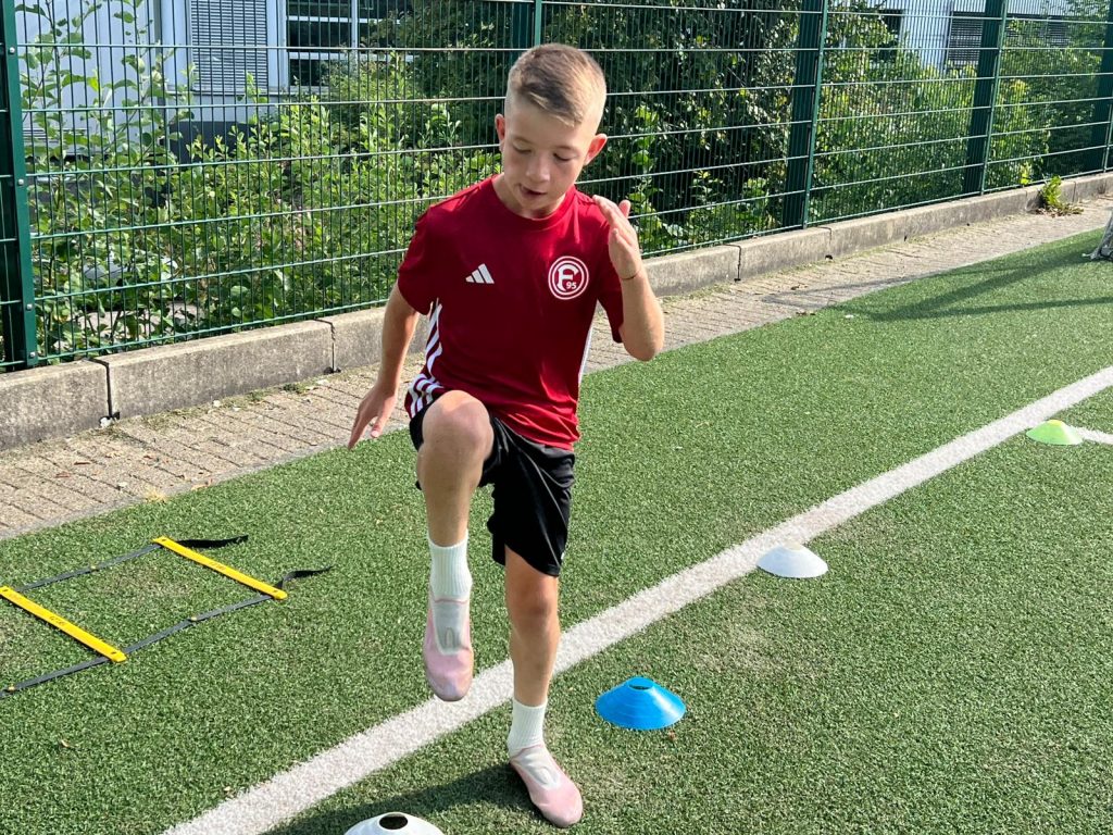 Training mit Hütchen Einzeln
